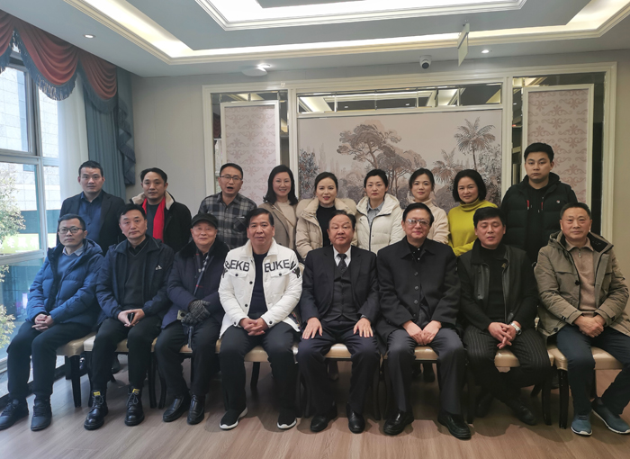 七家皖籍商会秘书处开展贺新春联谊活动(图1)