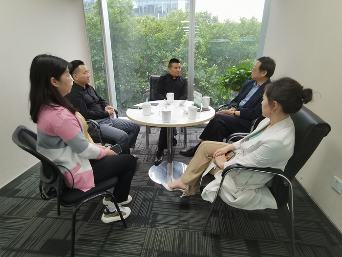 秘书处走访副会长单位—南京快贷网(图2)